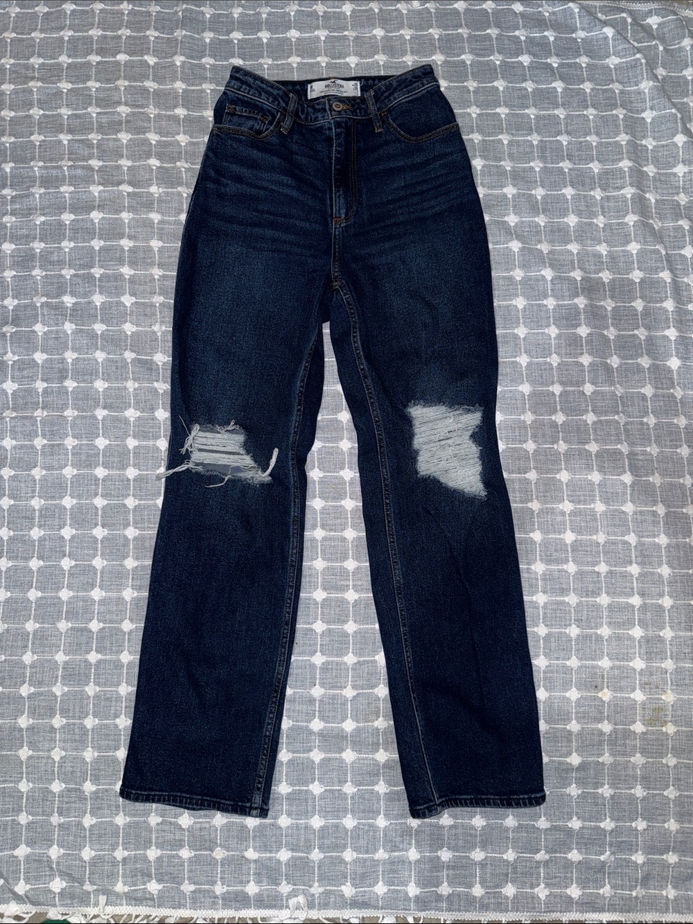 Hollister Curvy Ultra High-Rise Dad Jean size 1